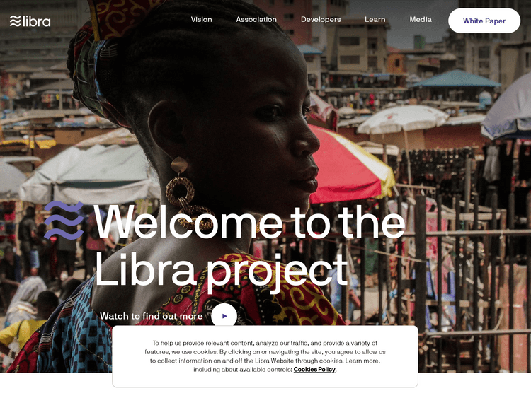 Screenshot of Libra
