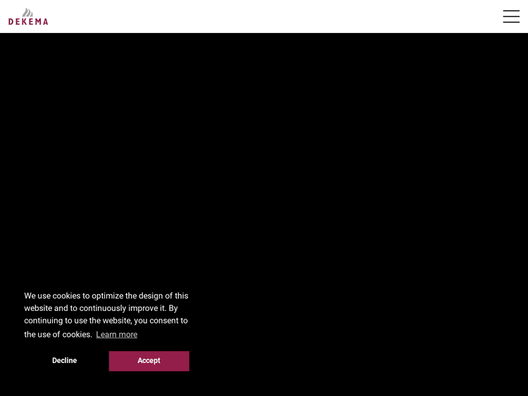 Screenshot of DEKEMA