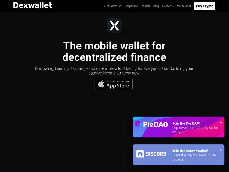 Screenshot of DexWallet – The only Wallet you need by Dexlab