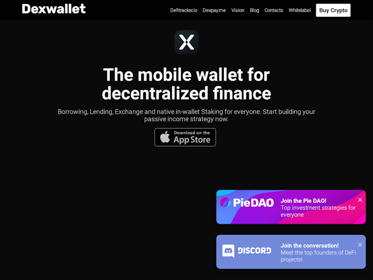 Screenshot of DexWallet – The only Wallet you need by Dexlab