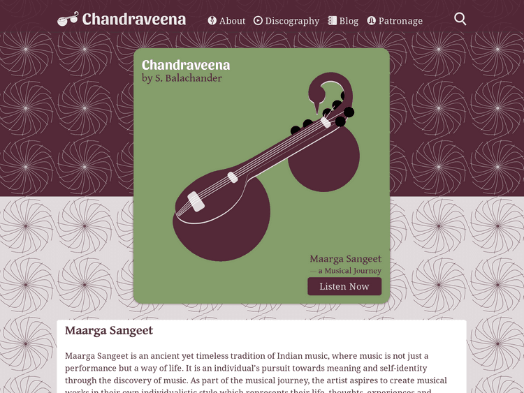 Screenshot of Chandraveena by S Balachander