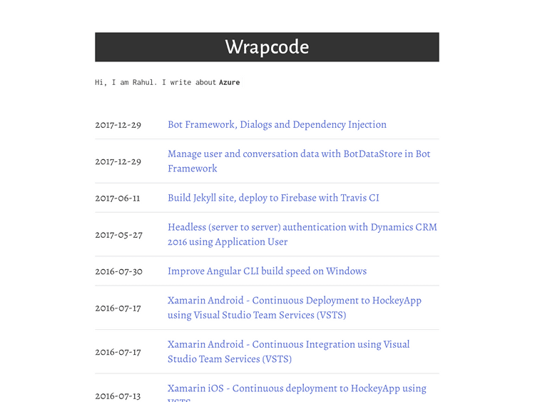 Screenshot of WrapCode