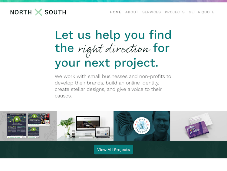 Screenshot of North X South