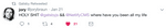 Holy shit tweet