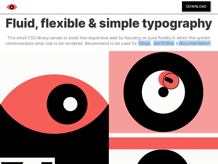 Screenshot of Fluiditype
