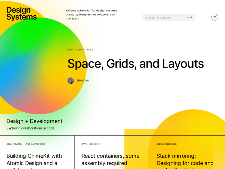 Screenshot of DesignSystems.com