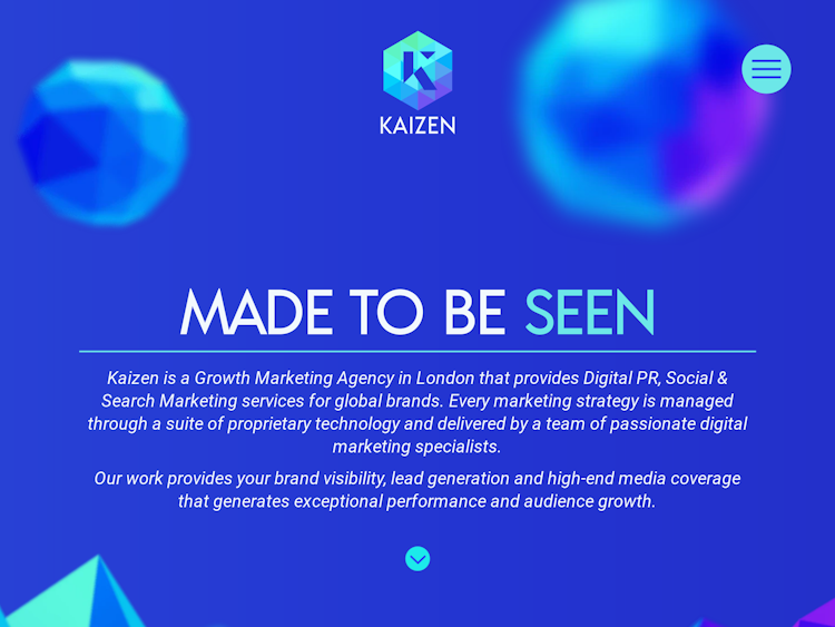 Screenshot of Kaizen