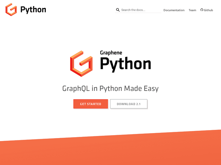 Screenshot of graphene-python