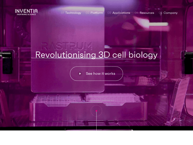 Screenshot of Inventia