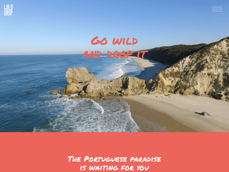 Screenshot of Wild Drop Surf Camp