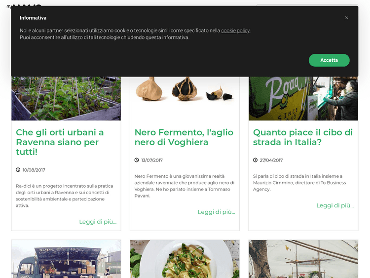 Screenshot of MyHumus