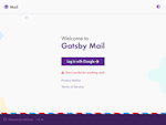 Gatsby Mail - an example app demoing web app functionality
