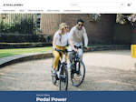 raleigh bikes website landing page