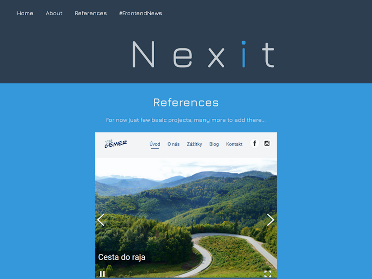 Screenshot of Nexit