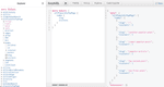 A screenshot of the GraphiQL interface in a web browser. It has three main sections: The Explorer, Query Editor, and Result Window. The Query Editor queries for "allPlausibleTopPage" and in the Result Window an array of objects is returned with the slug and visitors for each page.