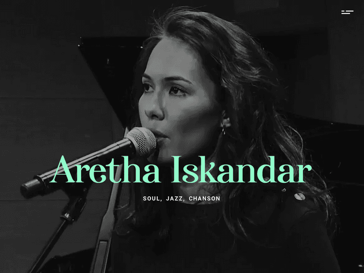 Screenshot of Aretha Iskandar