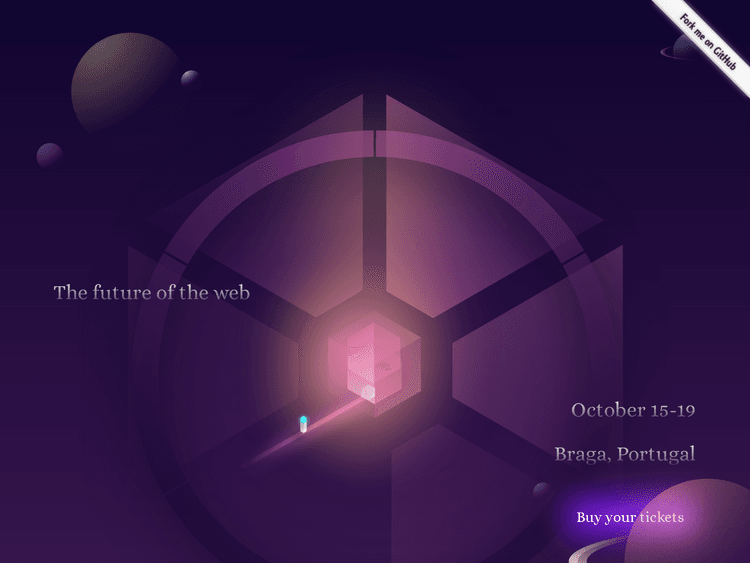 Screenshot of Mirror Conf