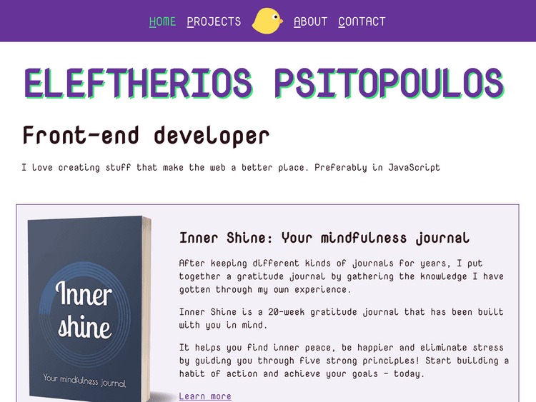 Screenshot of Bakedbird