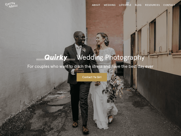 Screenshot of Kirsten Noelle