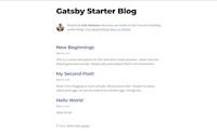 Build A Blog