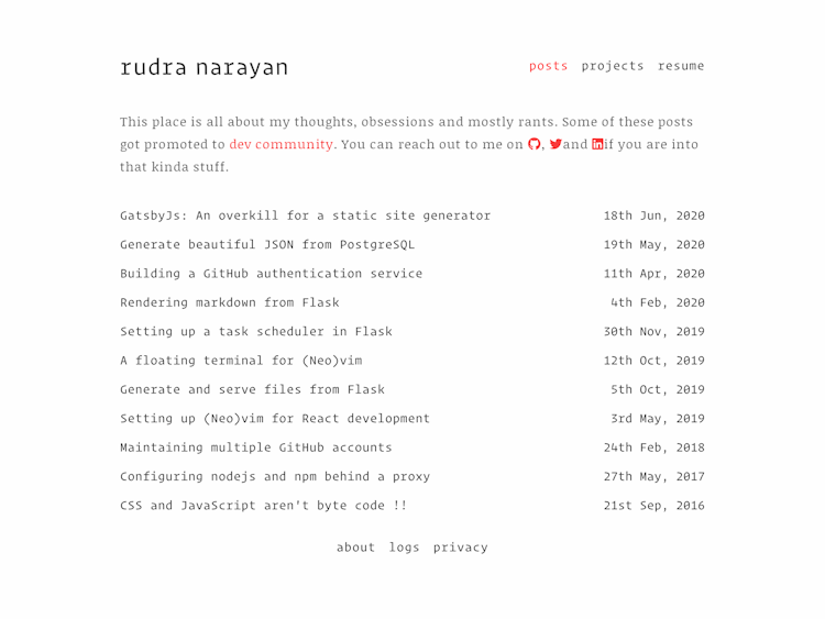 Screenshot of Rudra Narayan