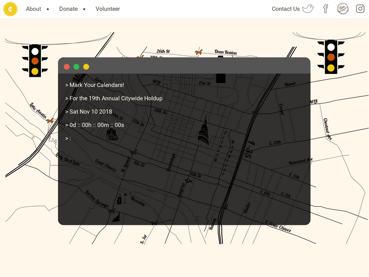Screenshot of Citywide Holdup