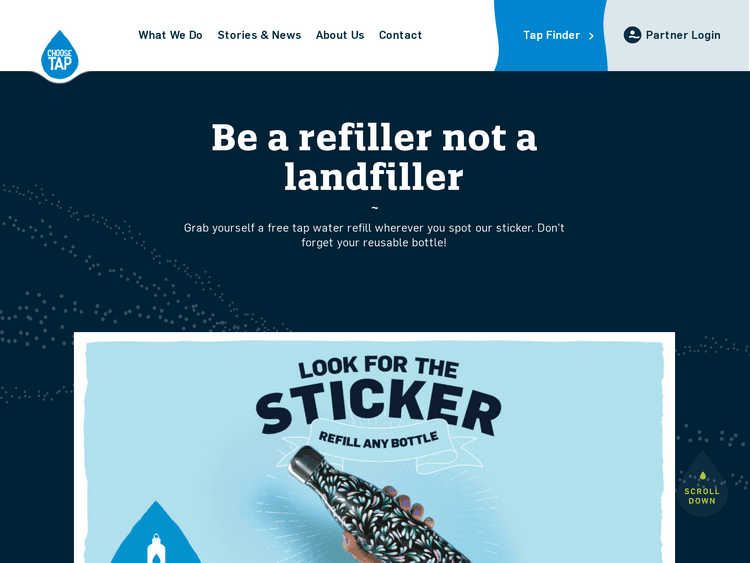 Screenshot of Choose Tap