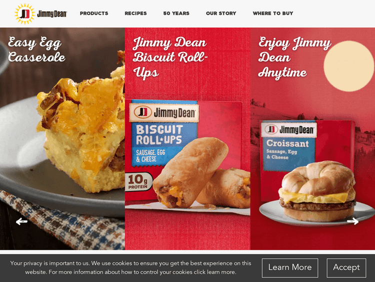 Screenshot of Jimmy Dean