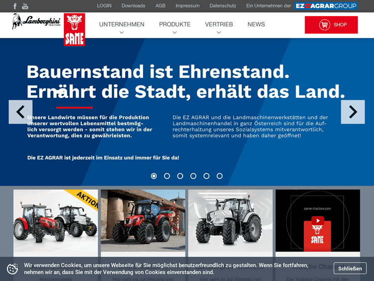 Screenshot of Mein Traktor