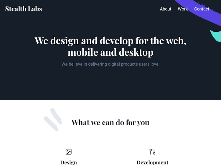 Screenshot of Stealth Labs