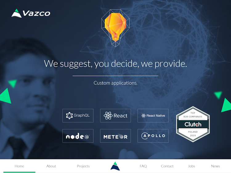 Screenshot of Vazco