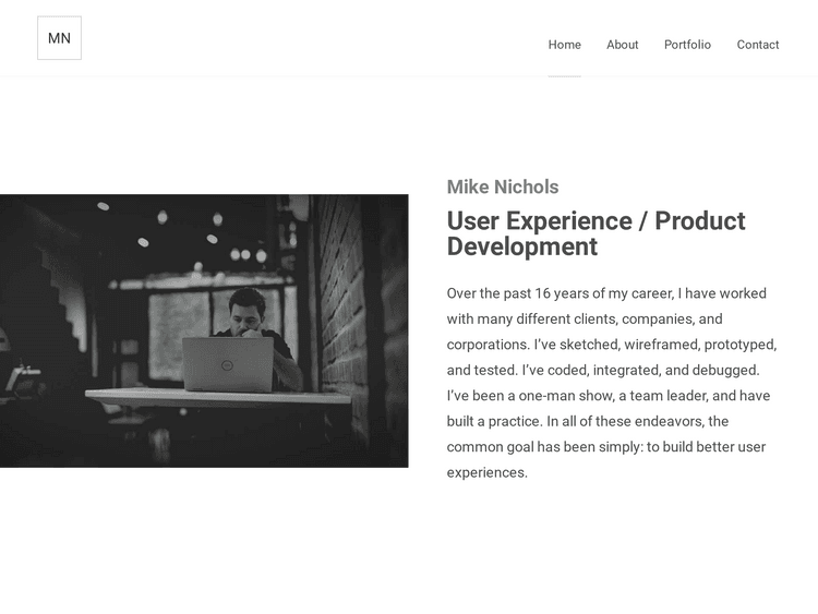 Screenshot of Mike Nichols