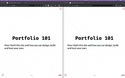 A sample slide deck being presented and viewed in parallel