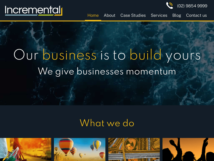 Screenshot of Incremental – Loyalty, Rewards and Incentive Programs