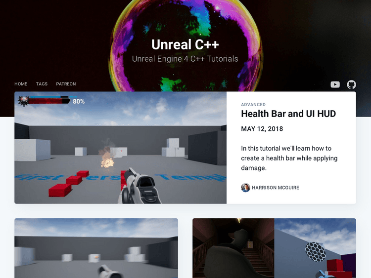 Screenshot of unrealcpp