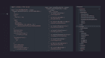 screen shot of Gatsby code with React Hero component