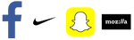 Logos of organizations using Gatsby