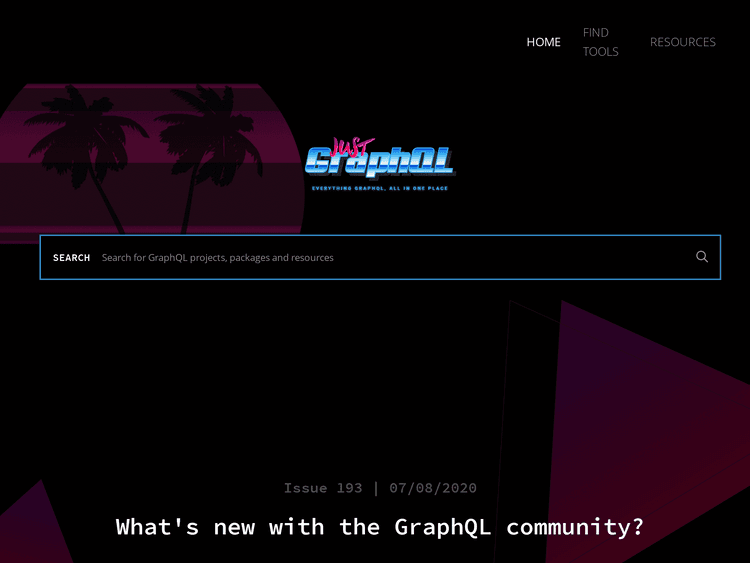Screenshot of JustGraphQL