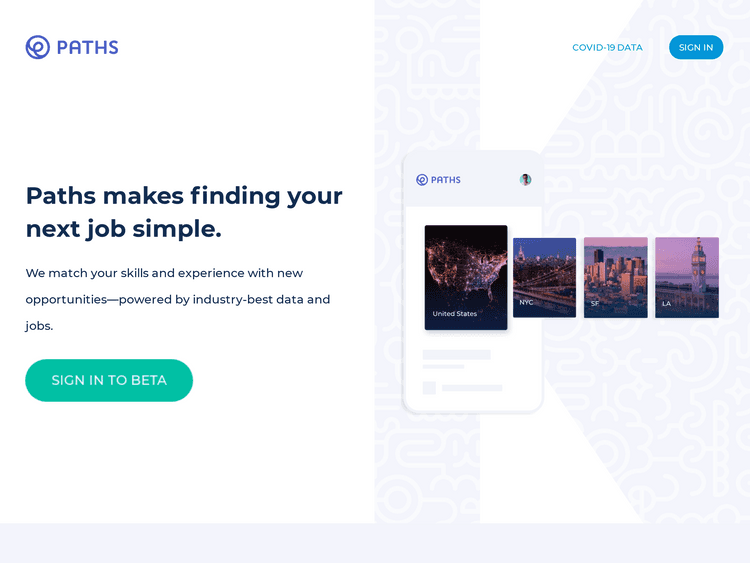 Screenshot of Paths.io