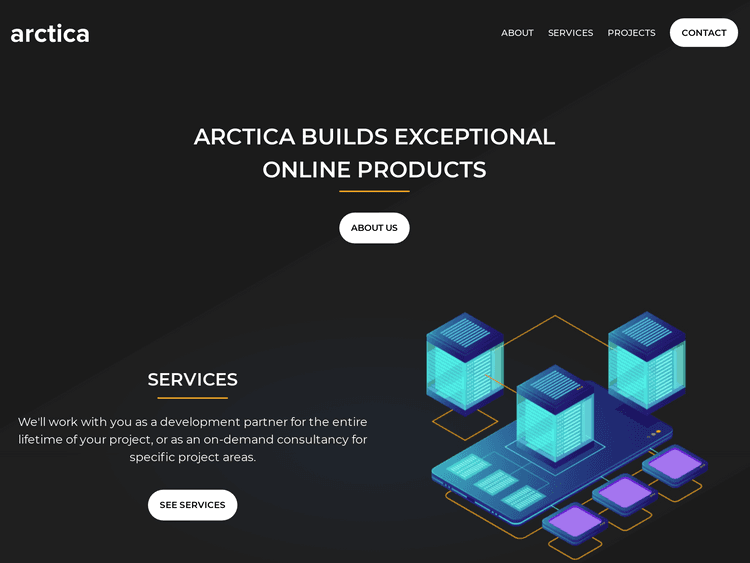 Screenshot of Arctica