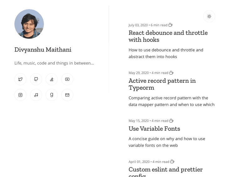 Screenshot of Divyanshu Maithani