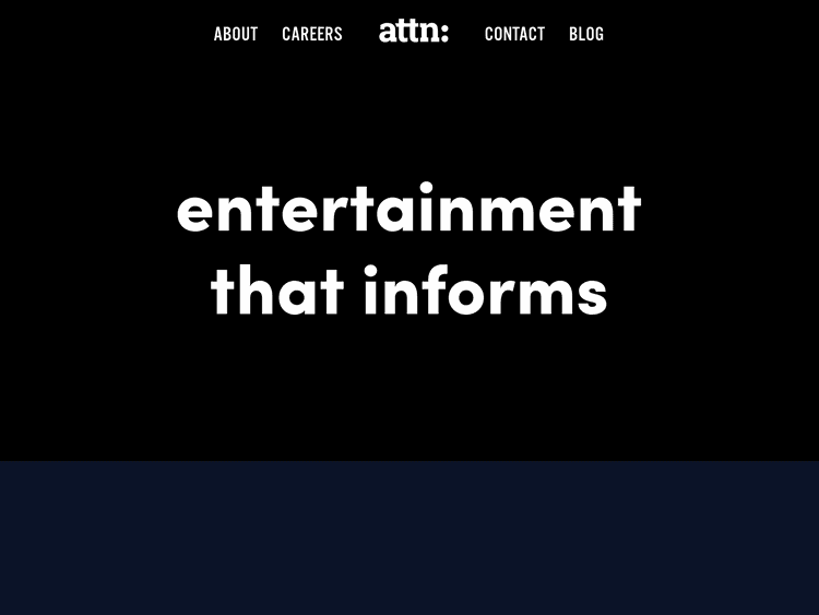 Screenshot of attn: