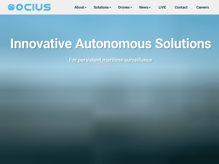 Screenshot of OCIUS