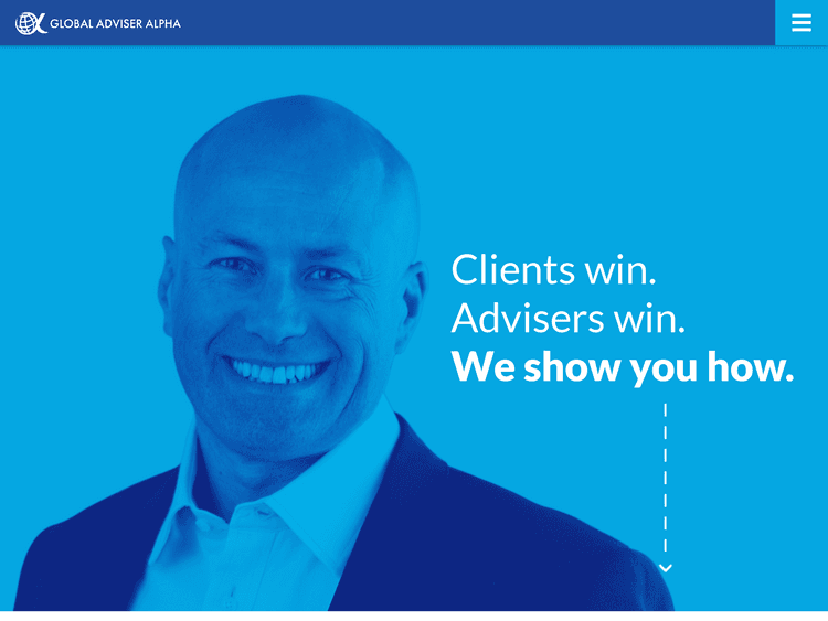Screenshot of Global Adviser Alpha