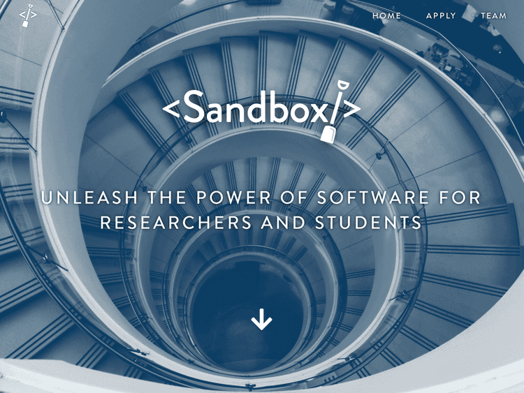 Screenshot of Sandbox