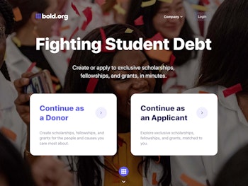 Bold.org -- Fighting Student Debt
