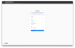 Strapi registration page