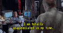 nerdy programmer Dennis Nedry in Jurassic Park
