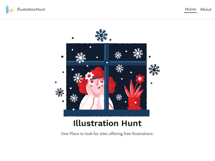 Screenshot of Illustration Hunt