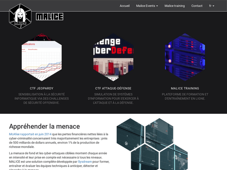 Screenshot of Malice